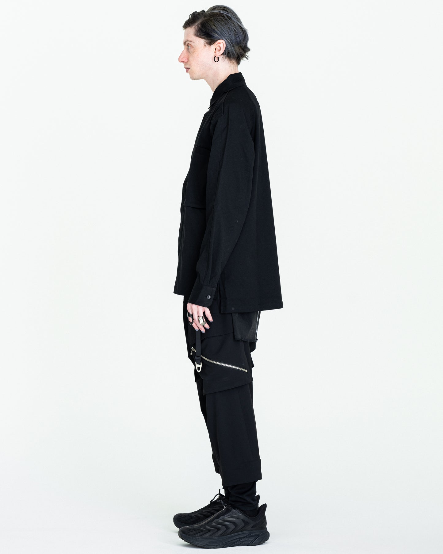 HD Drop crotch cargo trousers