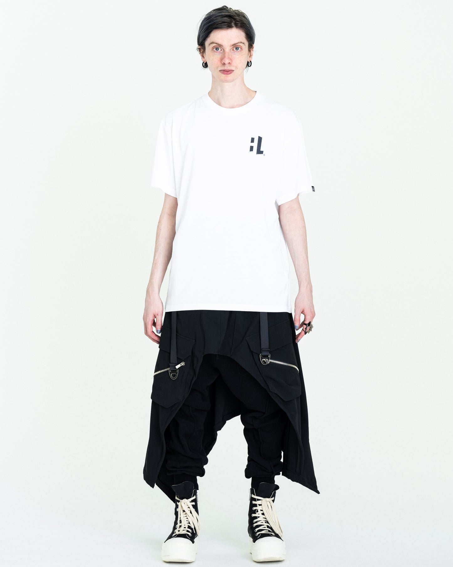 Technical over skirt【受注後納期約1ヶ月】