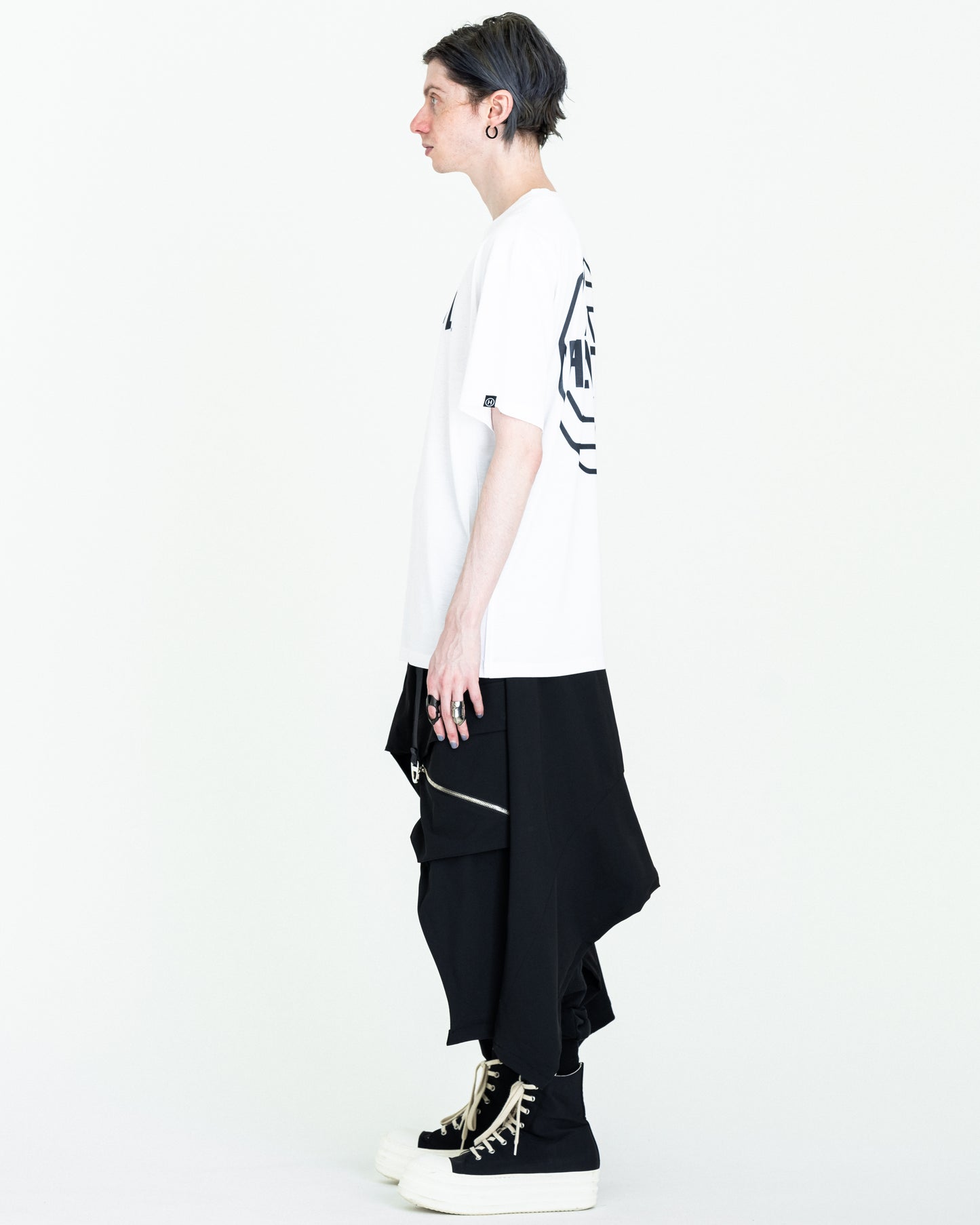 Technical over skirt【受注後納期約1ヶ月】