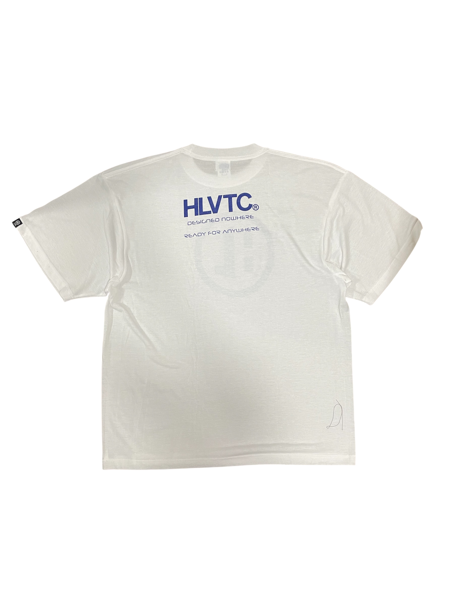 White Circle Logo Tee