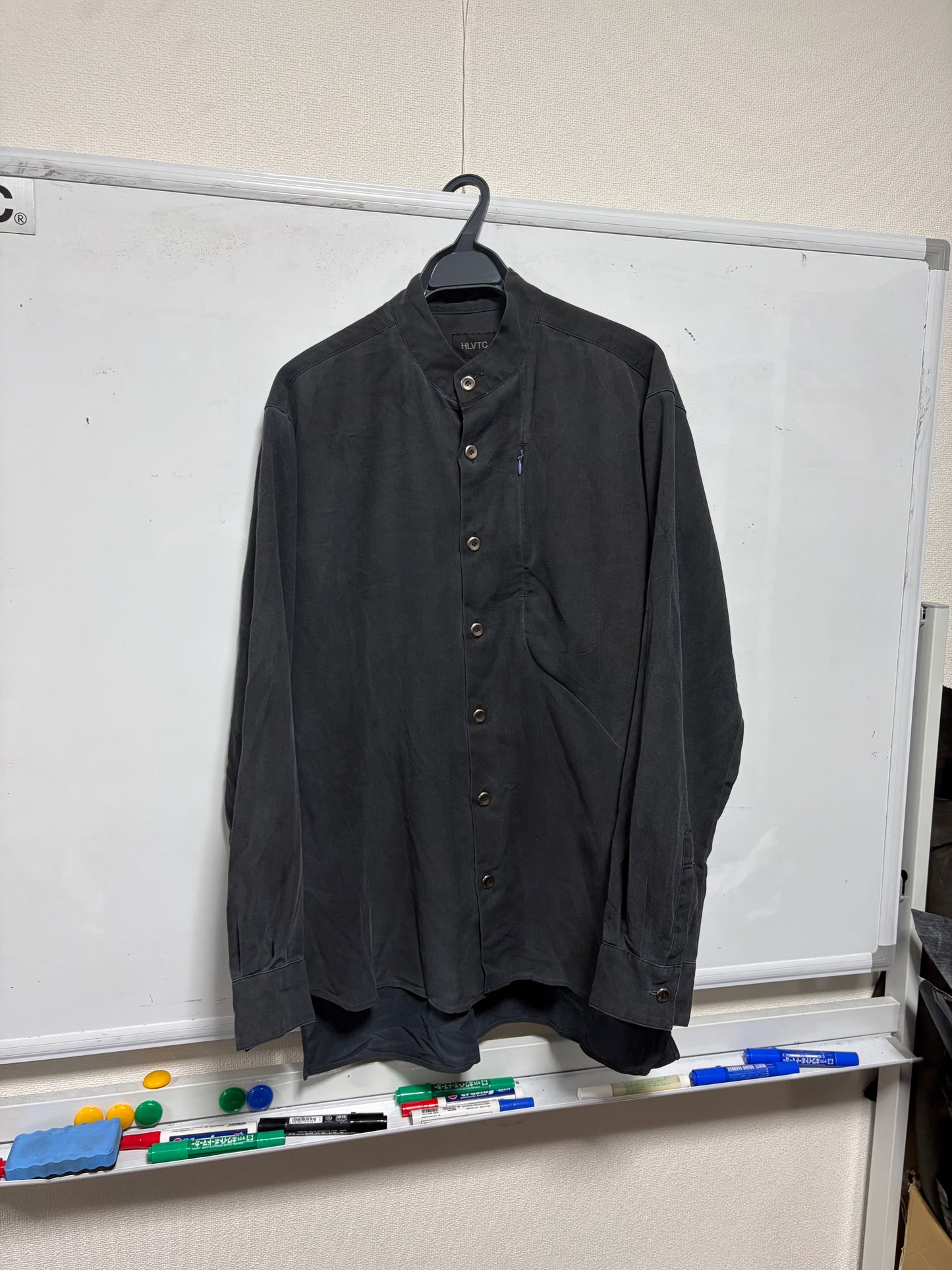 【天然染めテストサンプル】The Shirts 01  Blue