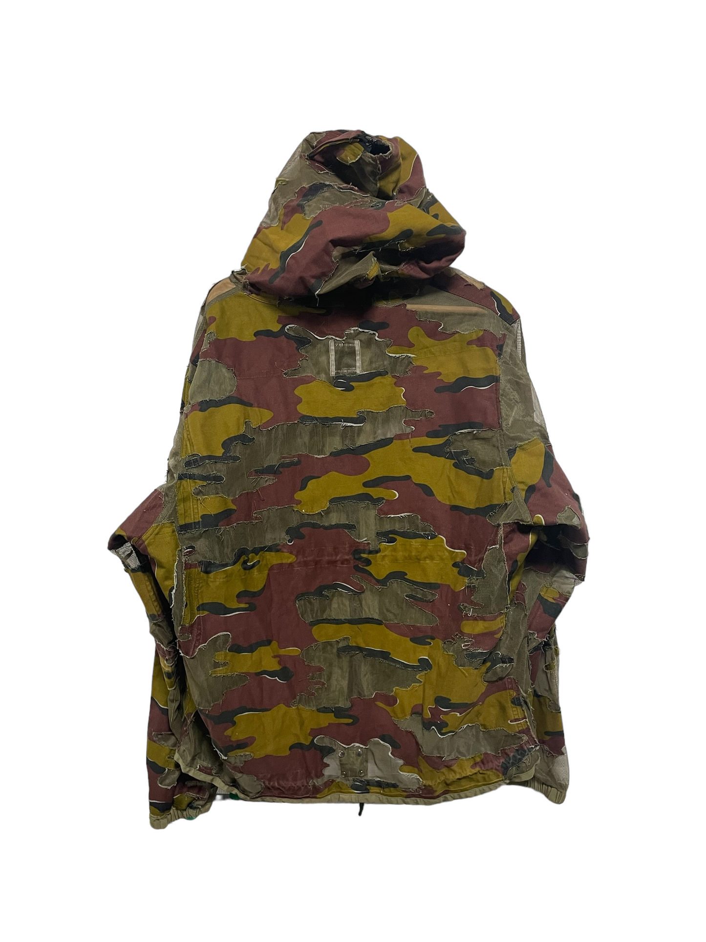 Hand Cut Camo Mesh Jacket